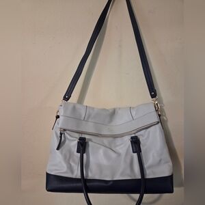 Kate Spade Two-Tone Black and Gray Shoulder Bag